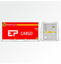 Innofreight Woodtainer XXL EP Cargo červený B