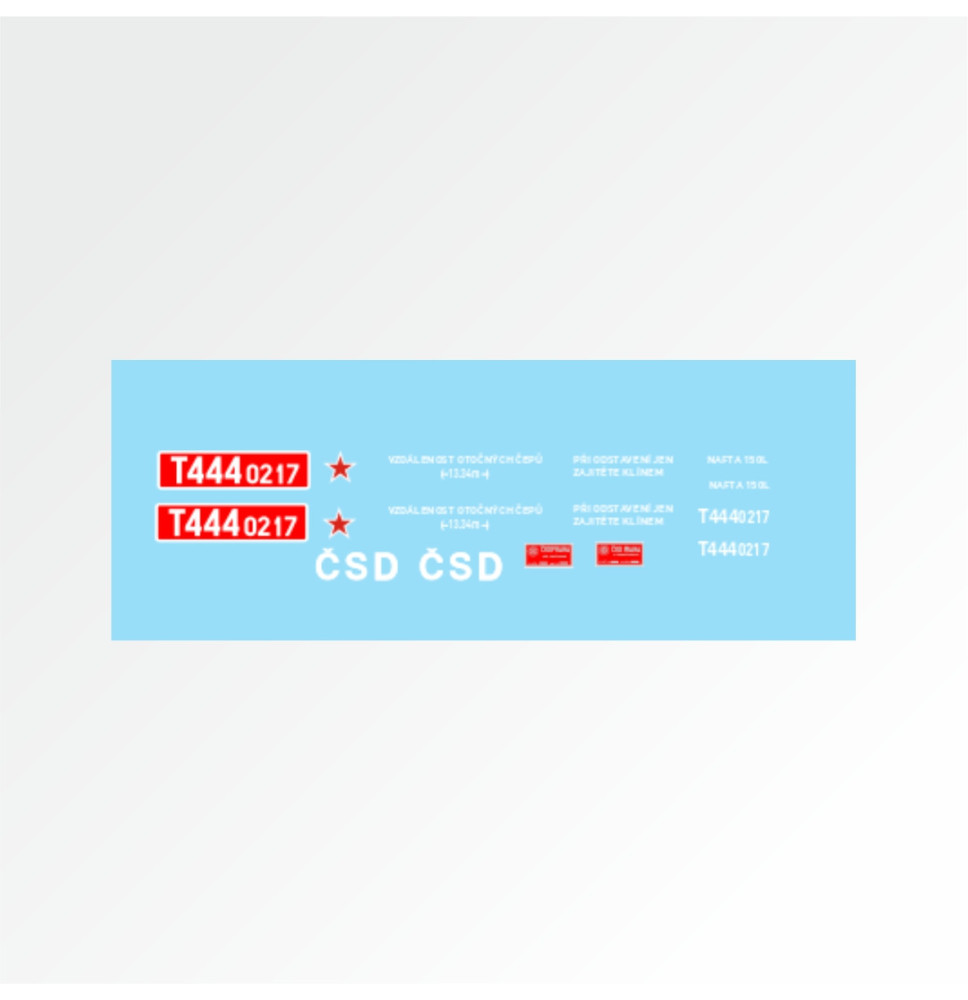 T444.0217 výrobní nátěr