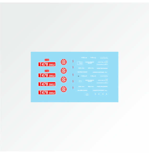 T478.3002 ČSD 60.-70.léta