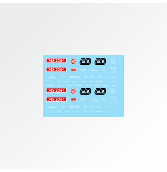 749.234 ČD 90. léta