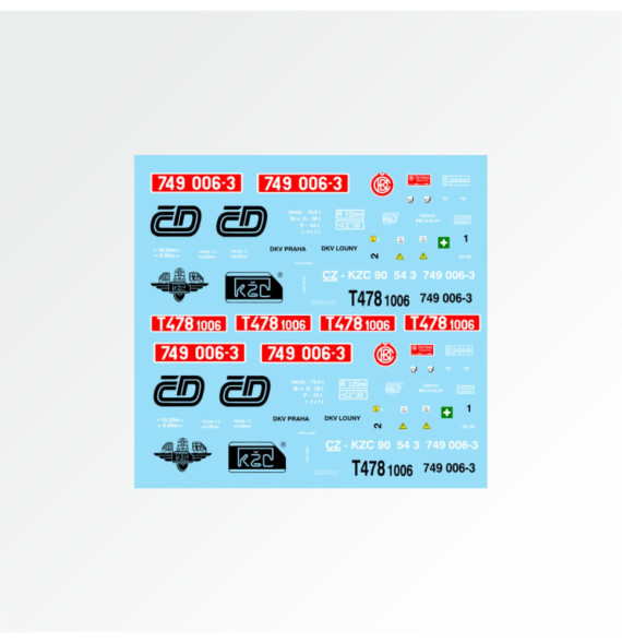 749.006 ČD-KŽC
