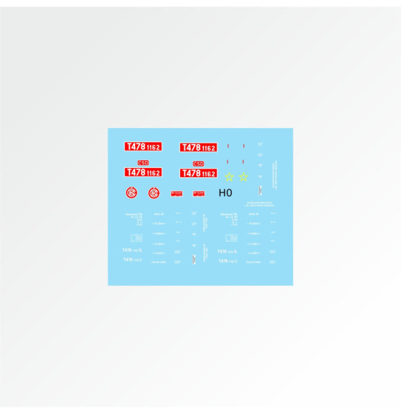 T478.1162 ČSD 70.-80. léta