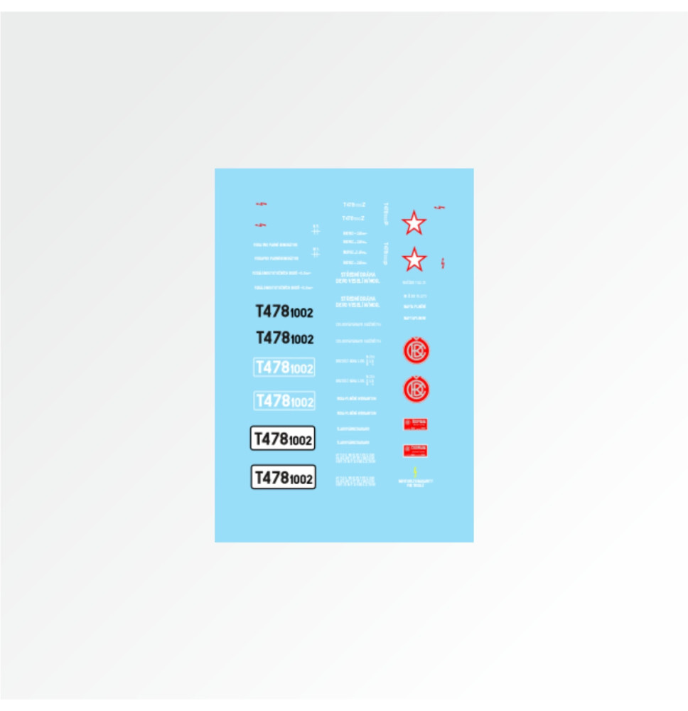 T478.1002 ČSD výrobní nátěr
