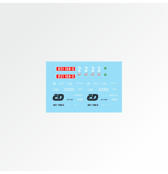 831.168-0 ČD 00.léta