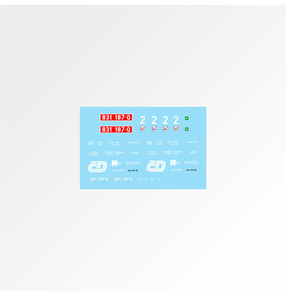 831.187-0 ČD 00.léta