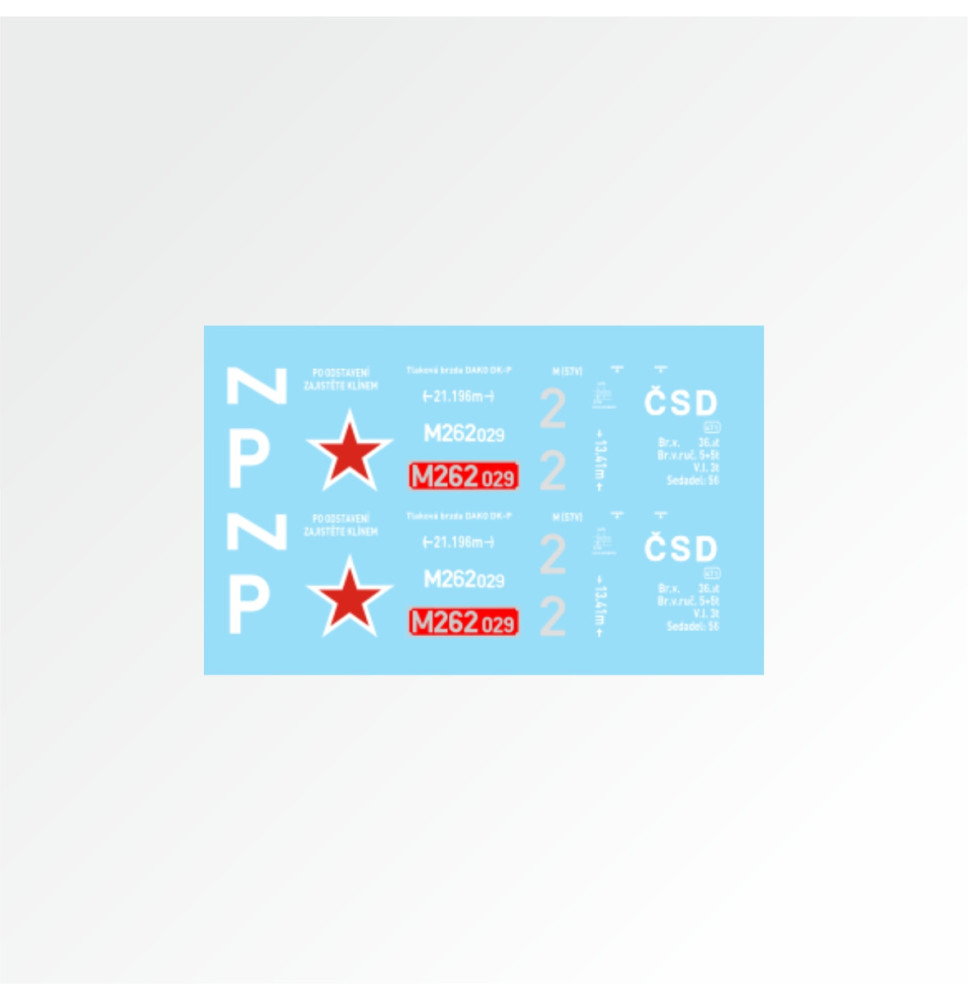 M262.029 ČSD 50.léta