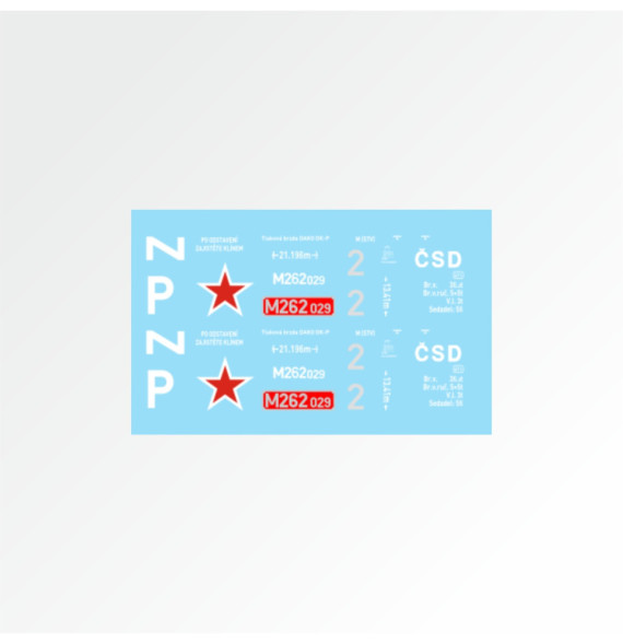 M262.029 ČSD 50.léta