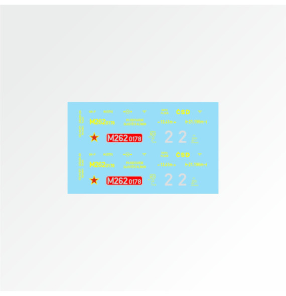 M262.0178 ČSD 70.-80.léta