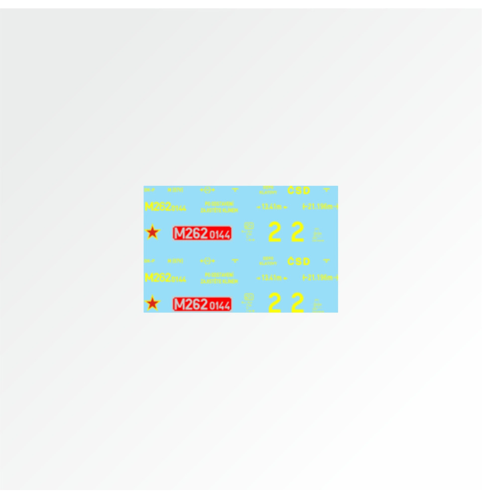 M262.0144 ČSD 70.-80.léta