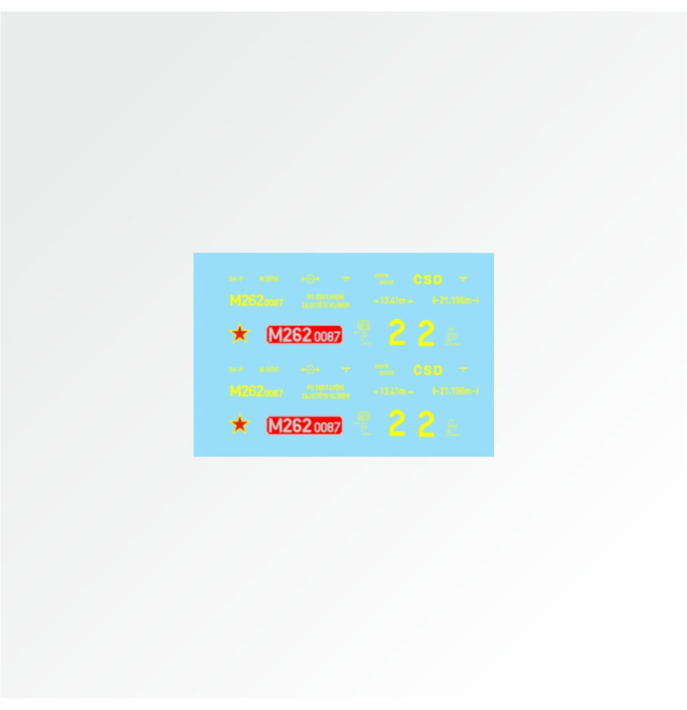 M262.0087 ČSD 70.-80.léta