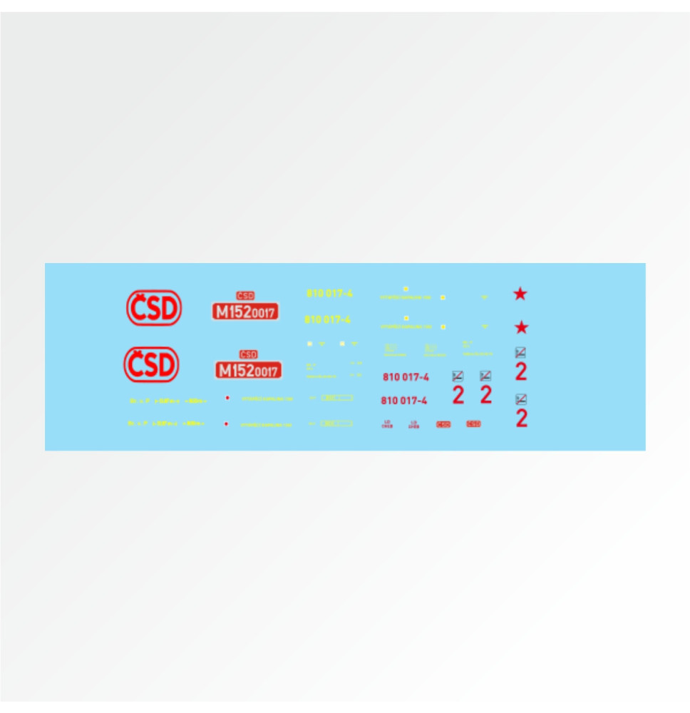M152.0017 ČSD 80.léta
