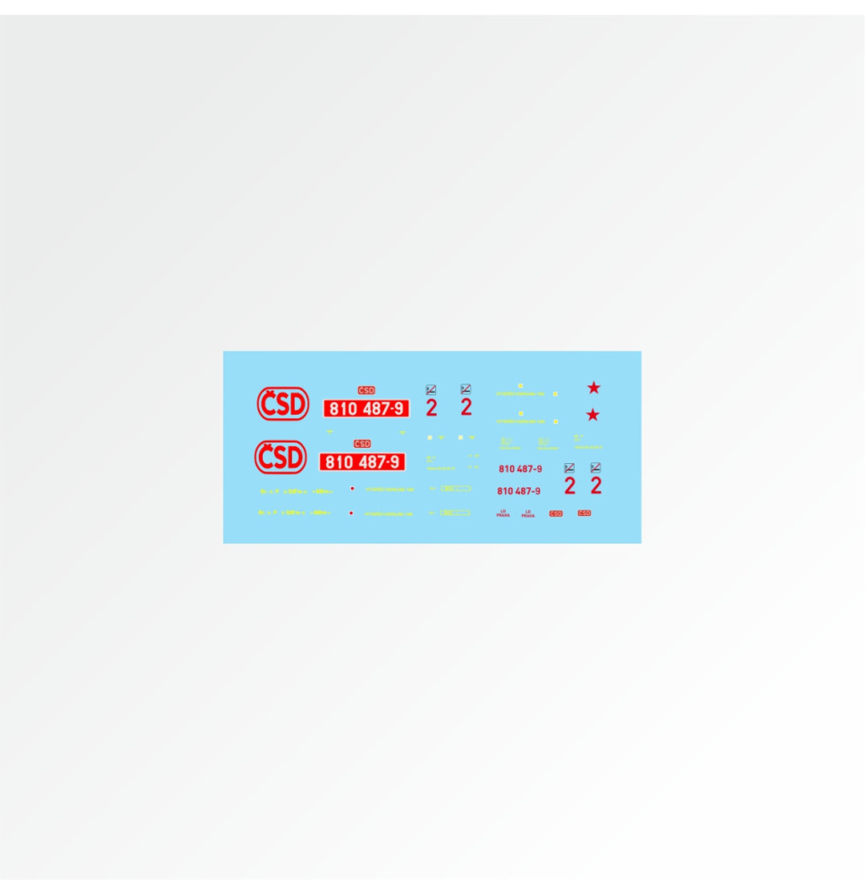 810.487-9 ČSD 80.léta