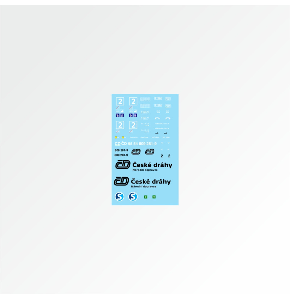 809.281 ČD 10.léta