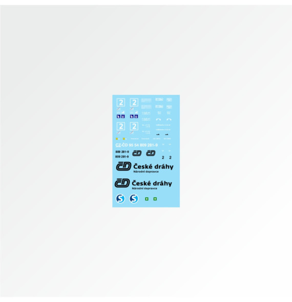 809.281 ČD 10.léta