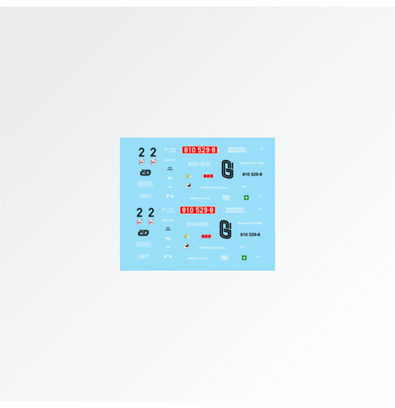 810.529 ČD červená-žlutá