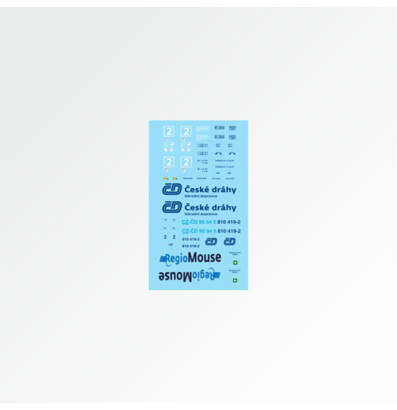 810.419 ČD NB2 Regiomouse