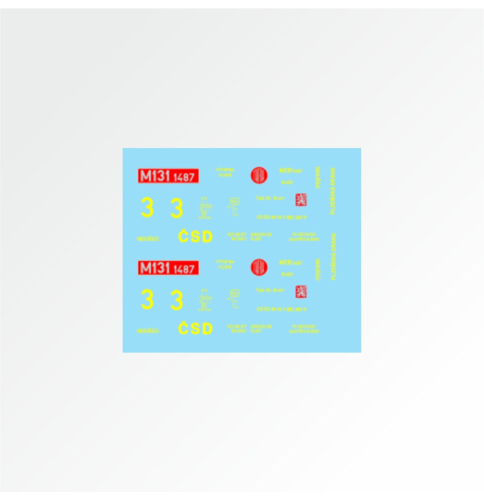 M131.1487 ČD muzeální provedení