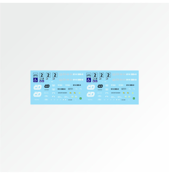 814.089 + 914.089 ČD