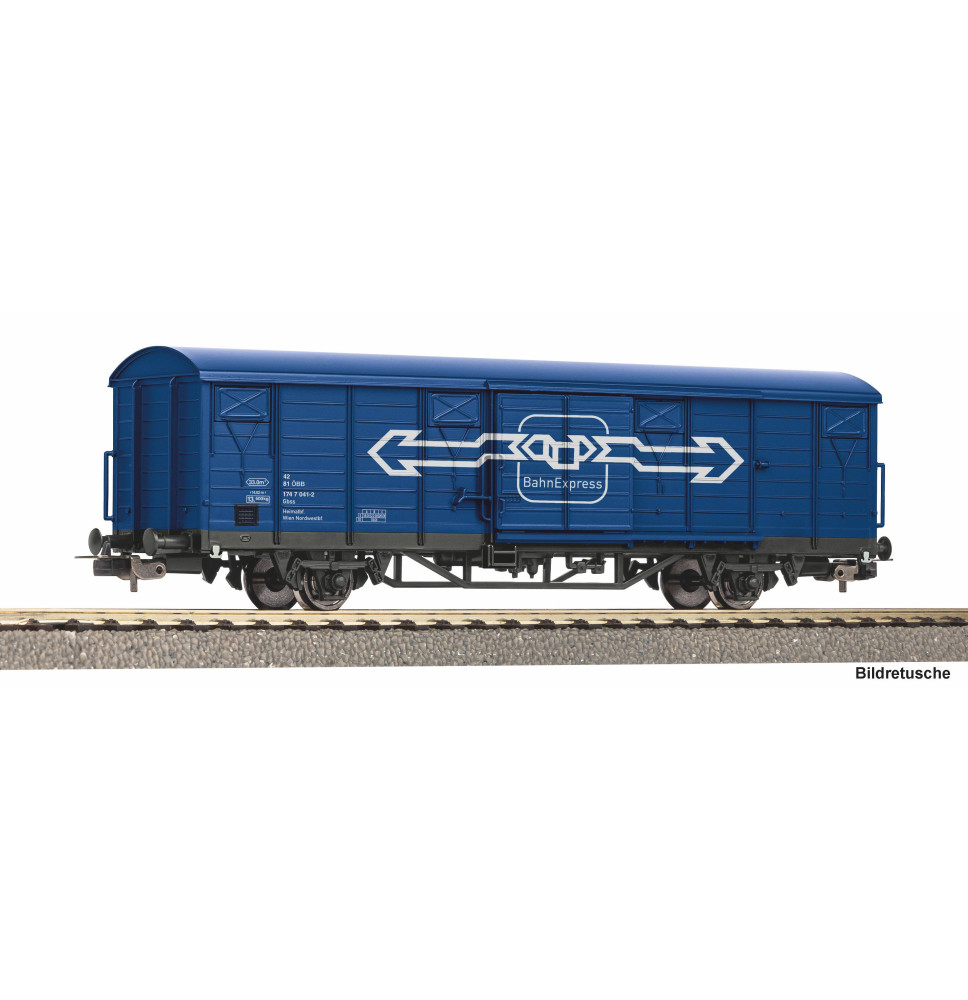 Krytý vůz Gbs BahnExpress ÖBB