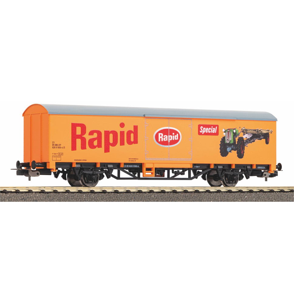 Krytý vůz Starke Marken Rapid SBB