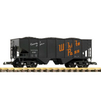 Výsypný vůz WP&YR ložený uhlím