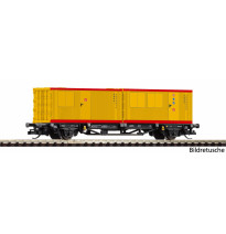 Plošinový vůz 2x20' PIKO Rail Service