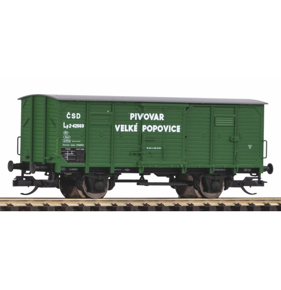 Krytý vůz G02 Zt Popovice ČSD