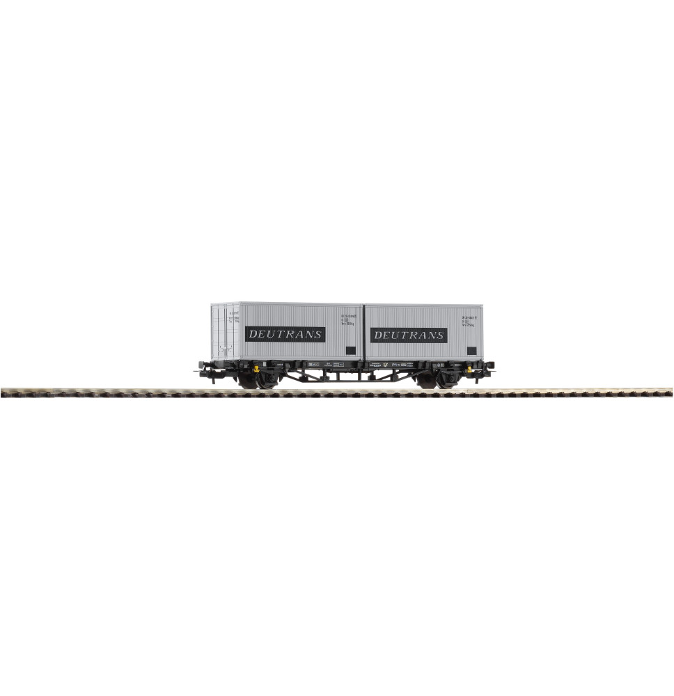 Plošinový vůz Deutrans DR 2x20"