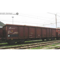 Vysokostěnný vůz Eas FS ložený pískem