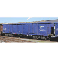 Vysokostěnný vůz Eaos Axbenet ložený pískem