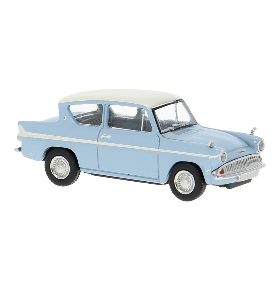 Ford Anglia in blau