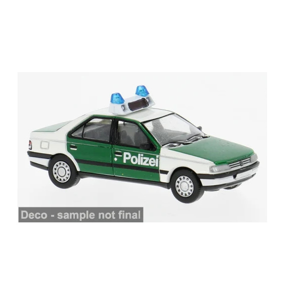 Peugeot 405 der Polizei Saarland