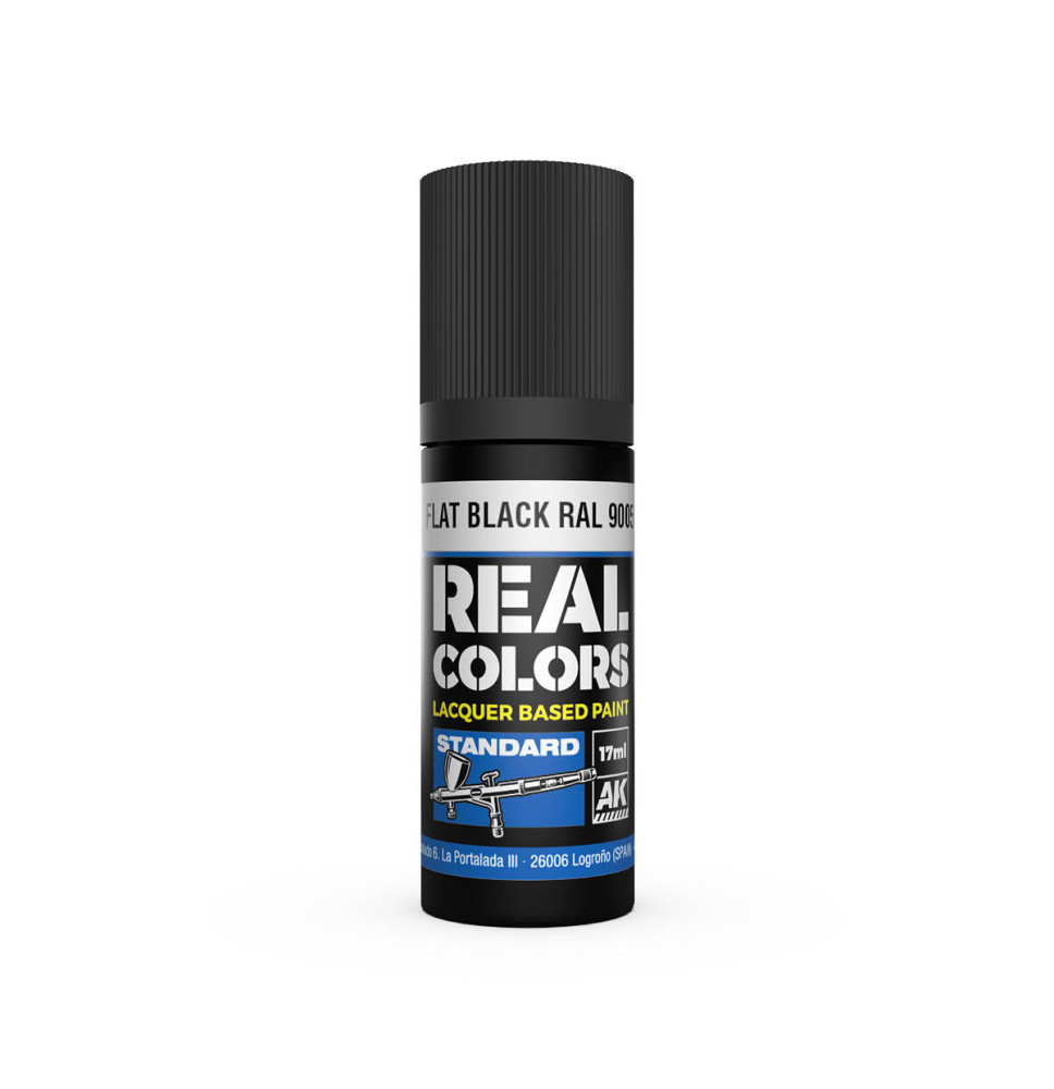 Real Colors Flat Black RAL 9005