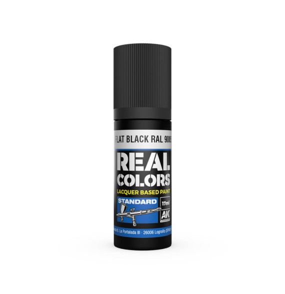 Real Colors Flat Black RAL 9005