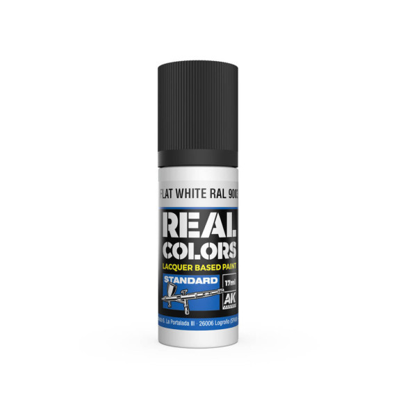 Real Colors Flat White RAL 9003