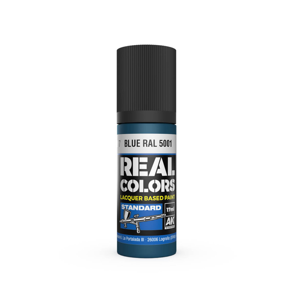 Real Colors Blue RAL 5001