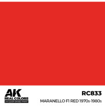 Real Colors Maranello F1 Red 1970s-1980s