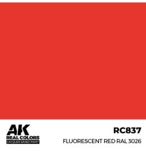 Real Colors Fluorescent Red RAL 3026