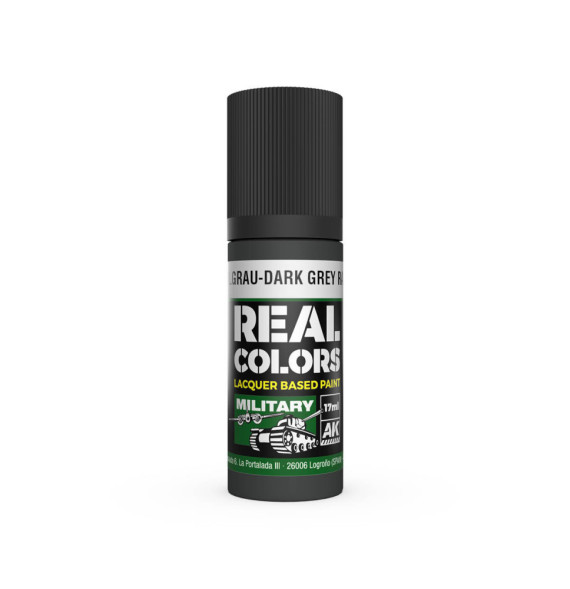 Real Colors Dunkelgrau-Dark Grey RAL 7021