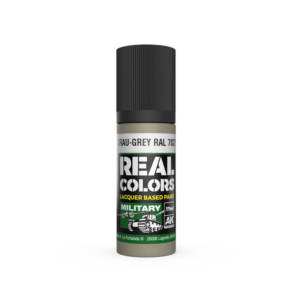 Real Colors Grau-Grey RAL 7027