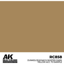 Real Colors Dunkelgelb Nach Muster-Dark Yellow acc. to Sample