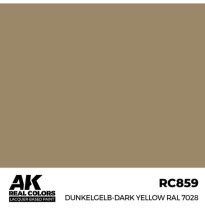 Real Colors Dunkelgelb-Dark Yellow RAL 7028
