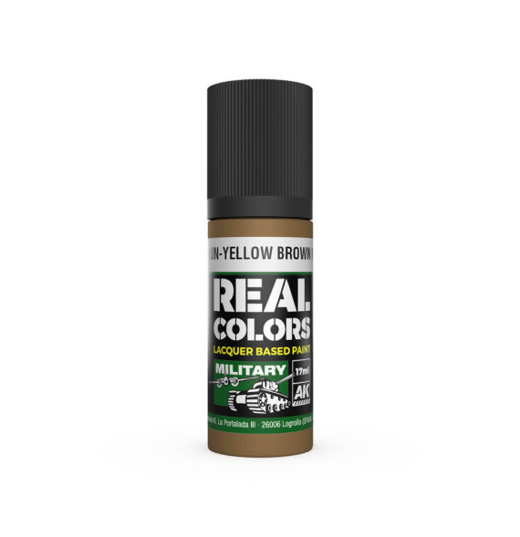 Real Colors Gelbbraun-Yellow Brown RAL 8000
