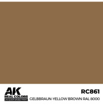 Real Colors Gelbbraun-Yellow Brown RAL 8000