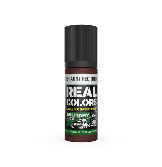 Real Colors Rot (Rotbraun)-Red Brown RAL 8012