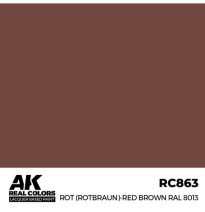 Real Colors Rot (Rotbraun)-Red Brown RAL 8013