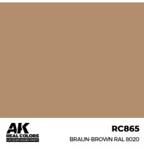 Real Colors Braun-Brown RAL 8020