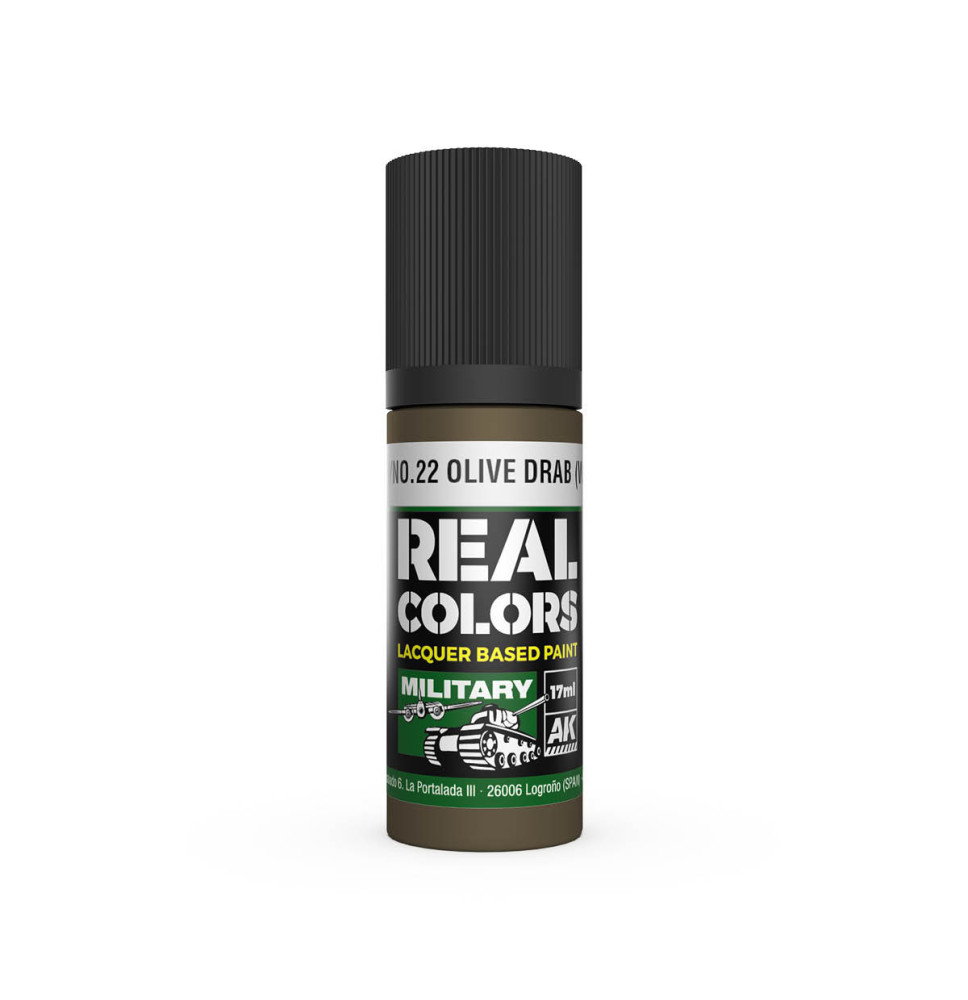 Real Colors No.9-No.22 Olive Drab (WWII)