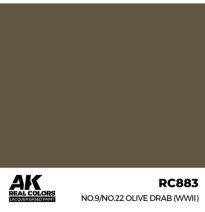 Real Colors No.9-No.22 Olive Drab (WWII)