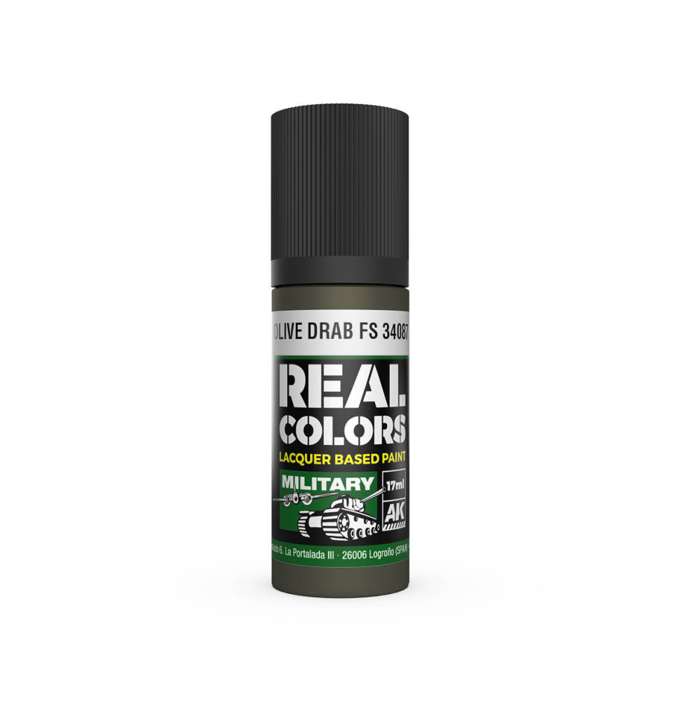 Real Colors Olive Drab FS 34087